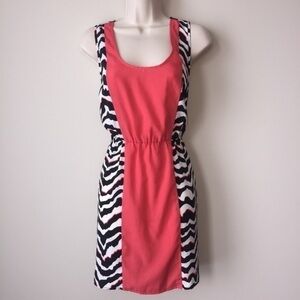 Alley Color block sleeveless dress